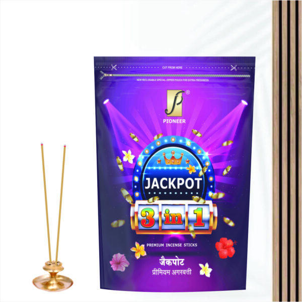 Jackpot Agarbatti (Premium Incense Sticks) 450g