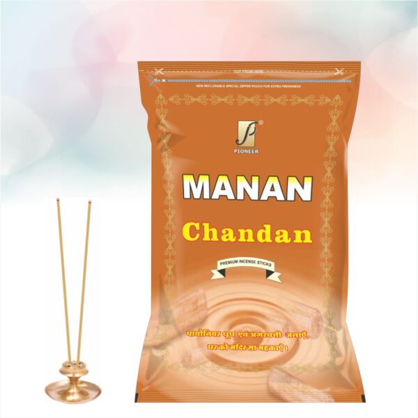 Manan Chandan Agarbatti (Premium Incense Sticks) 180g