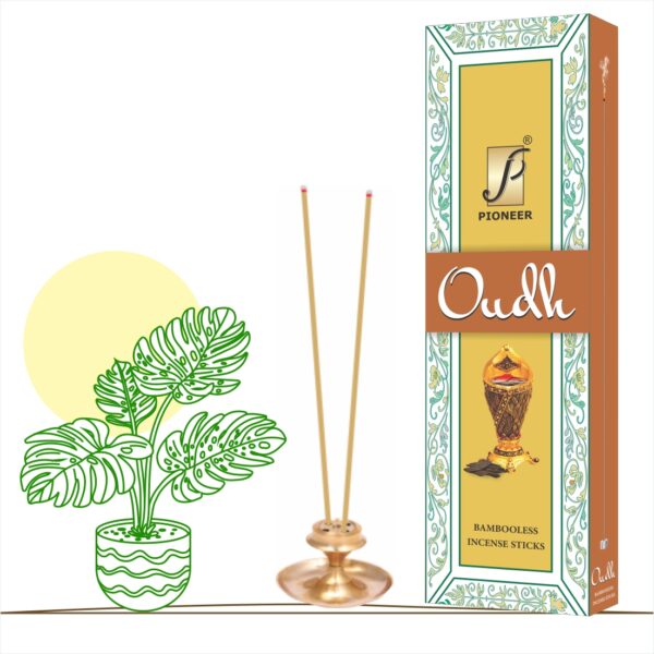 Oudh Bambooless Agarbatti (Premium Incense Sticks) 90g