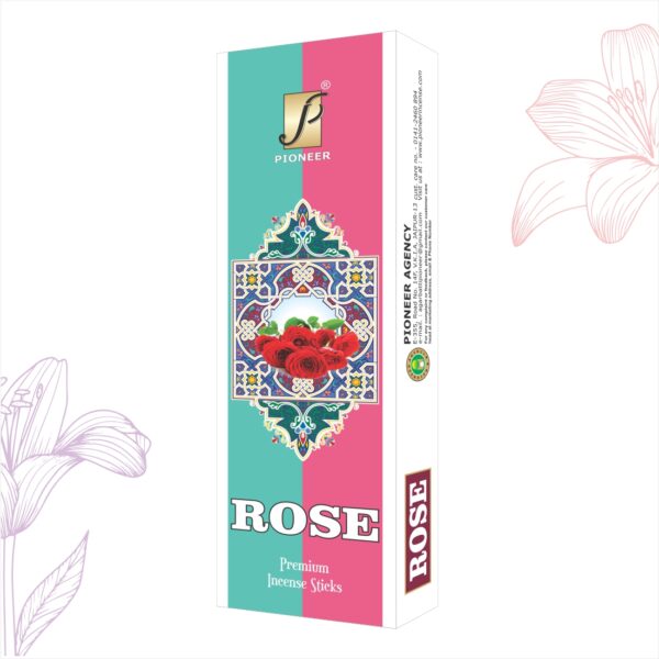 Rose Agarbatti (Premium Incense Sticks) 90g