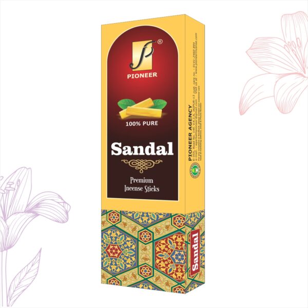 Sandal Agarbatti (Premium Incense Sticks) 90g