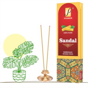 Sandal Bambooless Agarbatti (Premium Incense Sticks) 90g