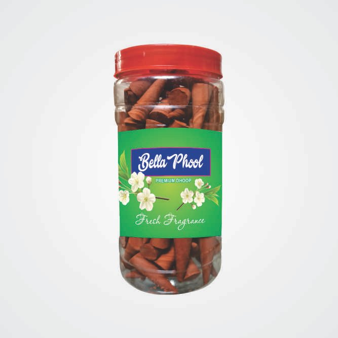 Bella Phool Premium Dhoop Cone (400 Gram)