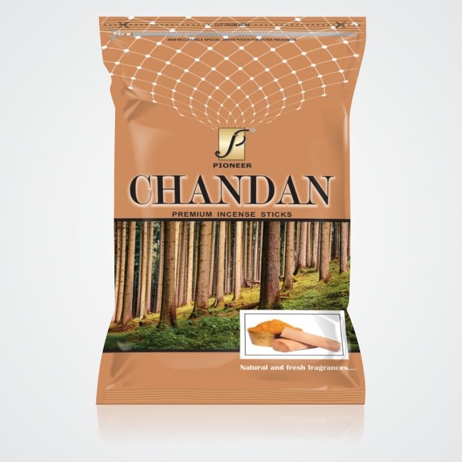 Chandan Agarbatti Pouch (140 Gram)
