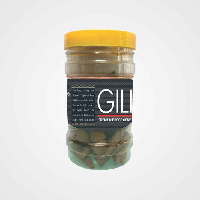 Gili Premium Cone Dhoop Jar (100 Gram)