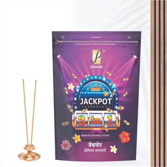 Jackpot Agarbatti (Premium Incense Sticks) 450g