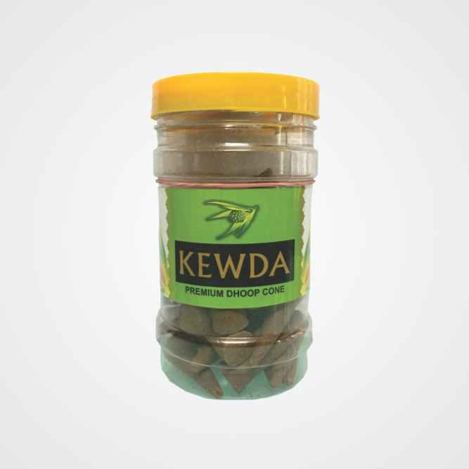 Kewda Premium Cone Dhoop Jar (100 Gram)