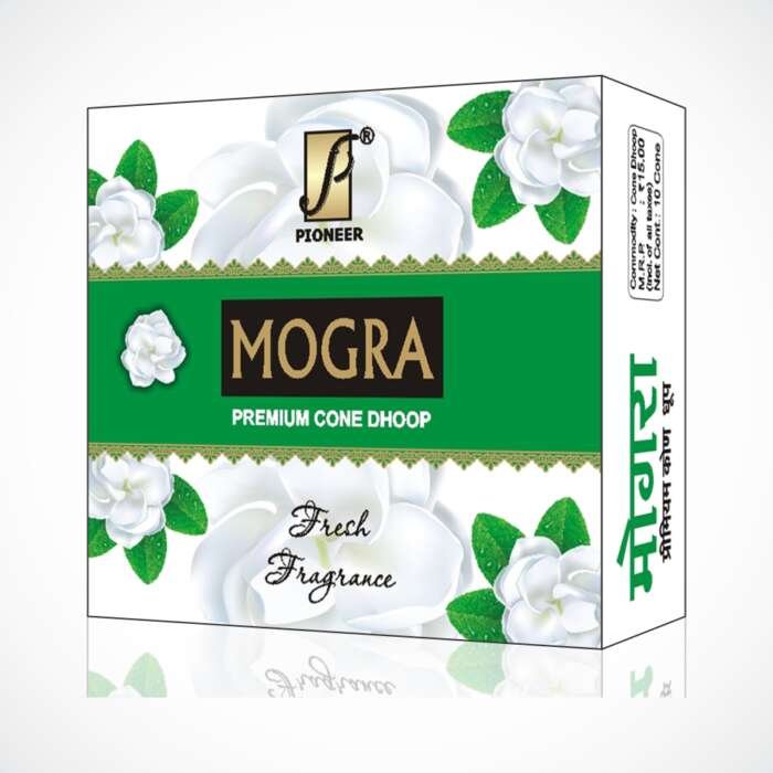 Mogra Cone Dhoop Box (10 Cone)