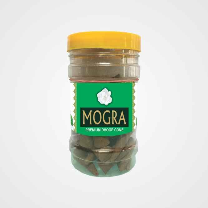 Mogra Premium Cone Dhoop Jar (100 Gram)