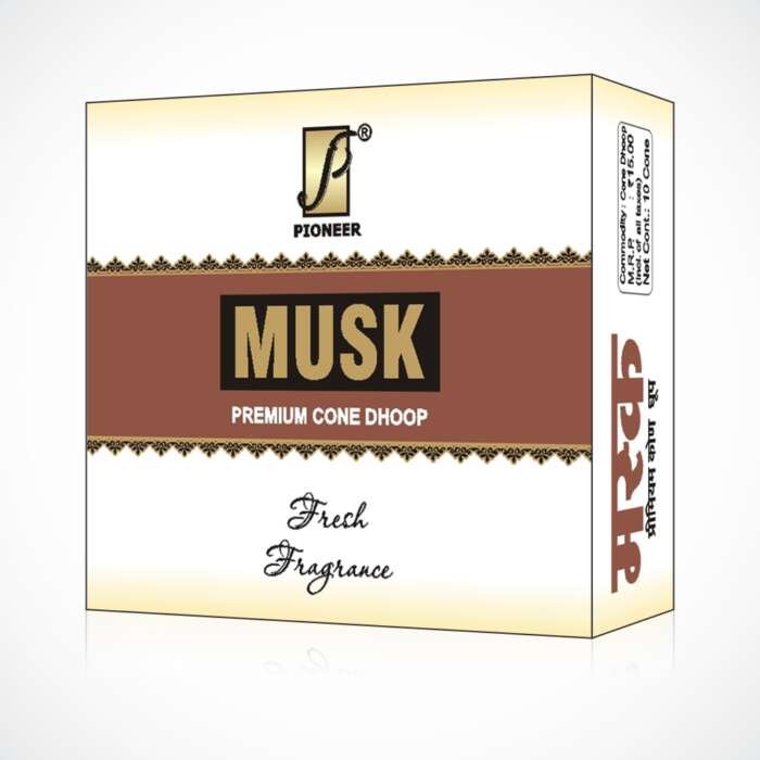 Musk Cone Dhoop Box (10 Cone)