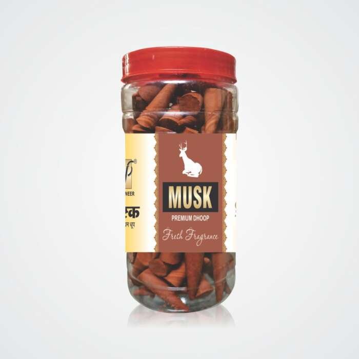 Musk Premium Dhoop Cone (400 Gram)