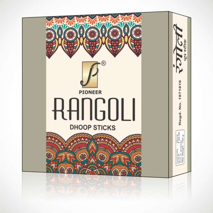 Rangoli Dhoop Sticks Box (100 Gram)