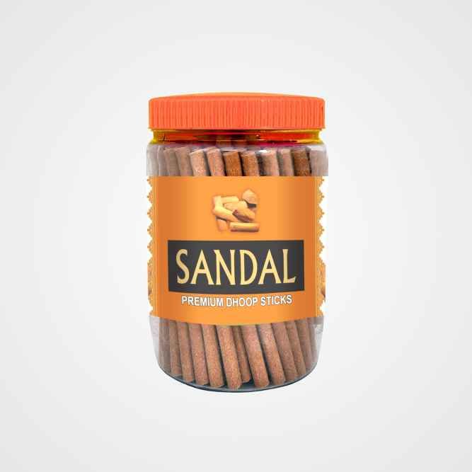 Sandal Premium Dhoop Sticks Jar (100 Gram)