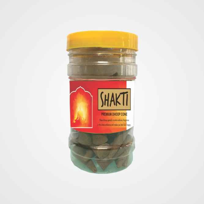 Shakti Premium Cone Dhoop Jar (100 Gram)