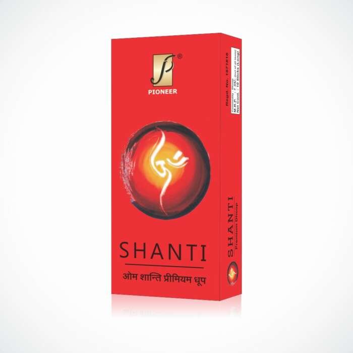 Shanti Wet Dhoop Box (10 Sticks)