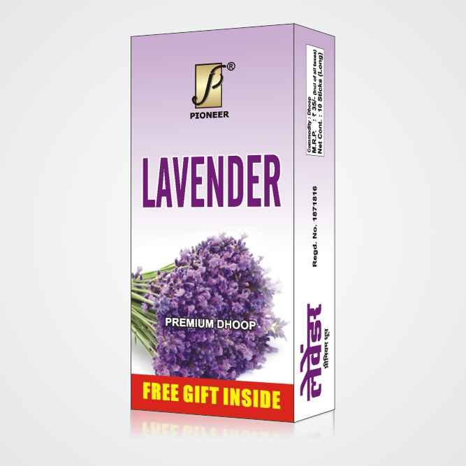 Lavender Wet Dhoop Box (1o Sticks)