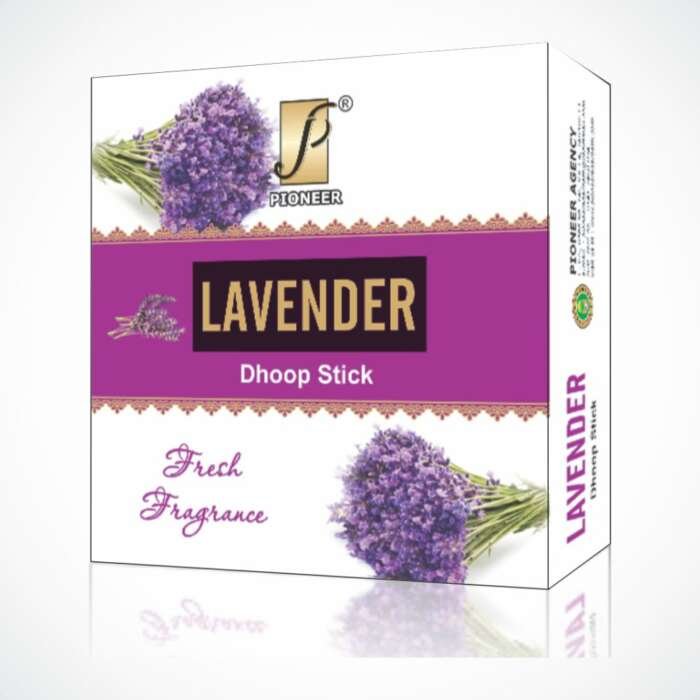Lavender Cone Dhoop Box (10 Cone)