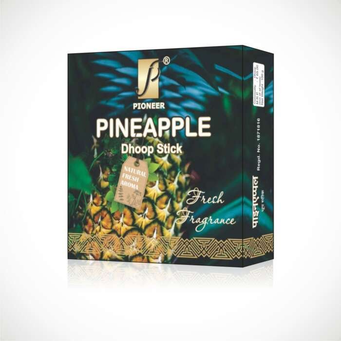 Pineapple Dhoop Sticks Box (100 Gram)